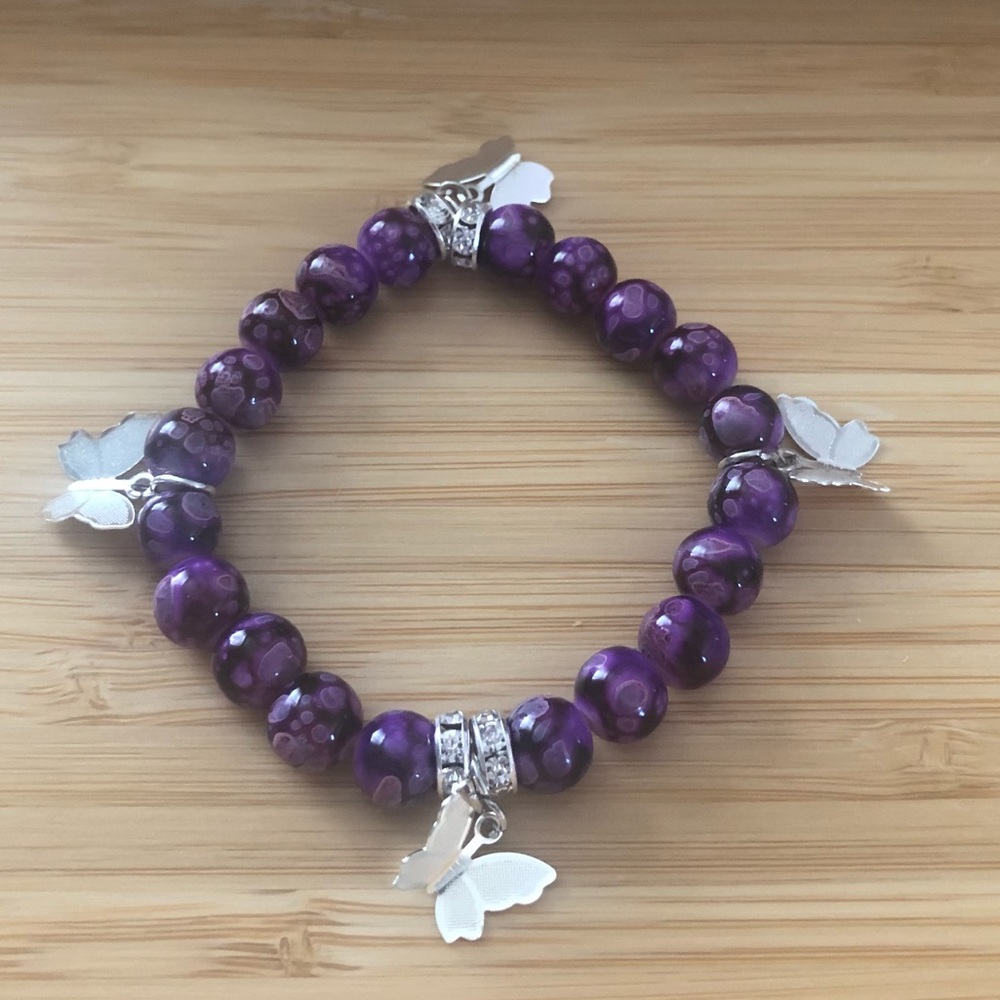 New! Handcrafted stretch bracelet